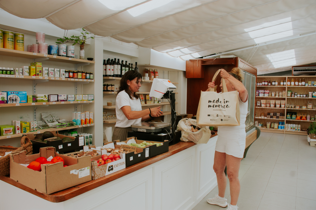 Tienda ecológica en Maó